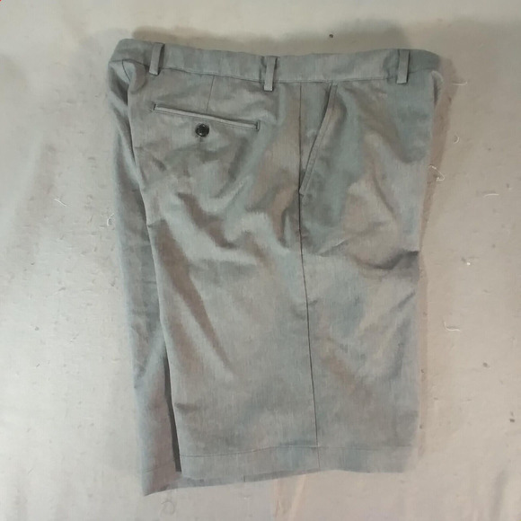 Greg Norman golf shorts men's 36 x 10 gray microfiber Dri-Fit flex stretch - Picture 6 of 11